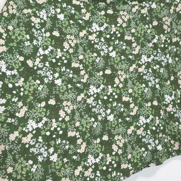 Reformation Green Margot Ditsy Floral Mini Skirt Size 12 Large Cottagecore - Picture 5 of 10
